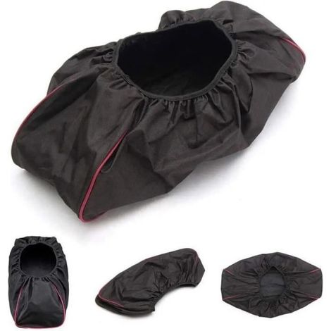 Bâche de protection,Housse de Protection pour treuil électrique,robuste,étanche à la poussière,pour usage intérieur - Black[A9812] (1/4)
