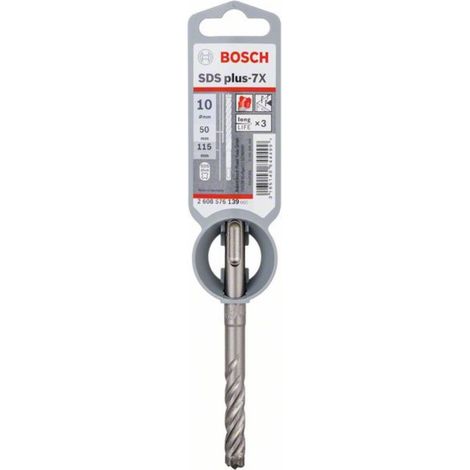 Broca SDS plus plus-7X 10,0x 50x115mm Bosch