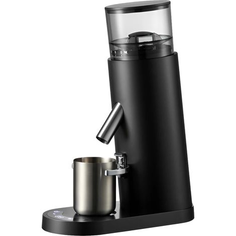 Macinacaffè elettrico, 60 impostazioni di macinatura, comandi touch, nero, spina europea 220V-240V (1/2)