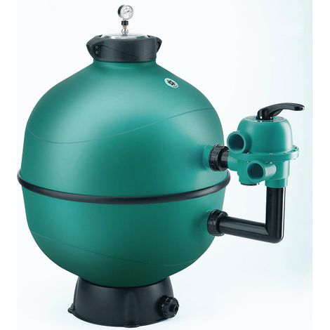 Espa – Filtre à sable Libra 620 LT – Débit max 15 m³/h – Cuve résine thermoplastique garantie 10 ans – Vanne multivoies 6 voies