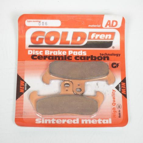 Bremsbelag gold fren für Motorrad cagiva 750 elefant 1990 bis (1/2)