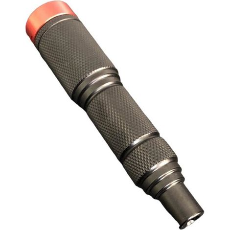 Porte-embout magnétique en aluminium 6,35 mm, facile à transporter, pour équipement hexagonal léger 1/4 pouce (1/5)