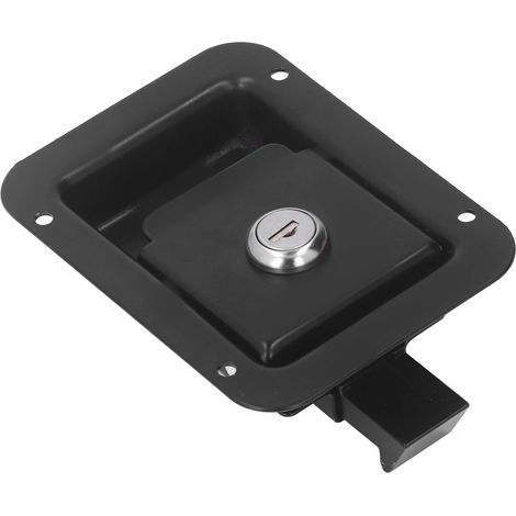 Verrou de remorque camping-car en acier inoxydable robuste, serrure encastrable polyvalente pour boîte à outils, armoire, VR et camion (1/5)