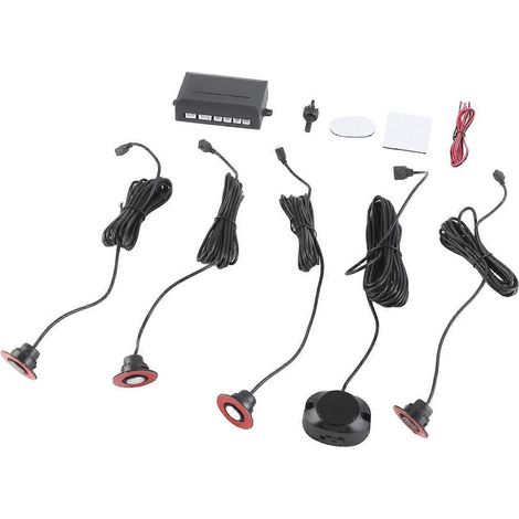 Capteur de vélo arrière encastré de 16,5 mm avec générateur de signal acoustique (gris)