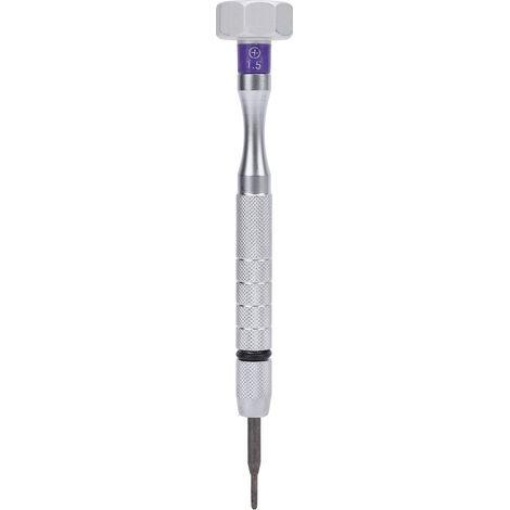 Eyeglass Screwdriver Interchangeable Head Accuracy Screwdriver for Eyeglasses Phones and Watches 1.5mm (1/5)