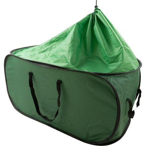 Sac de Jardin Pop-up 180L avec Filet - Facile à Transporter et à Ranger