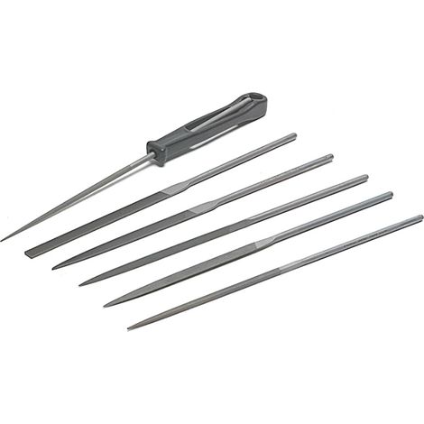 Bahco 2-470-16-2-0 Needle File Set of 6 Cut 2 Smooth 160mm 6.2in BAH470
