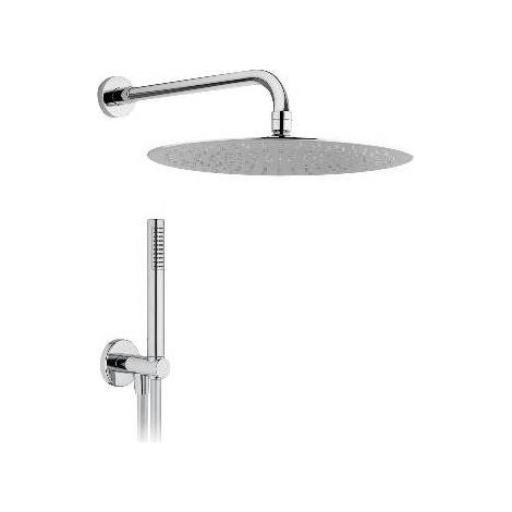KIT SOFFIONE DOCCIA TONDO Misura: Soff. D. 200 - Braccio L. 300