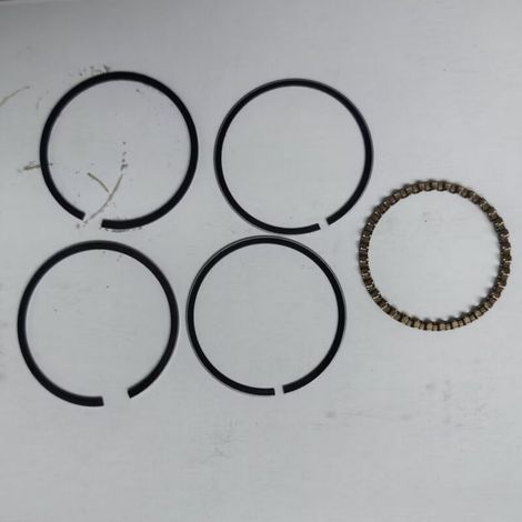 Segment de piston GX25 35MM, segment de piston, assure l'étanchéité des gaz de combustion, convient au moteur Honda GX25, garantit la compression et contrôle l'huile moteur.