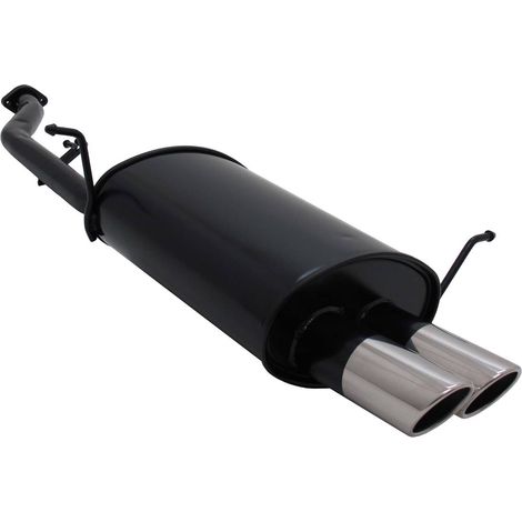 Silencieux Echappement BMW E36 Compact 316i - 2x76mm SR-27672652