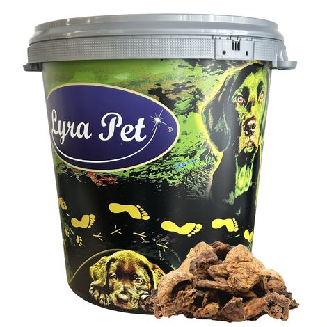 5 kg Lyra Pet® Lammlunge in 30 L Tonne