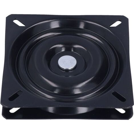 Plateau pivotant 160x160mm – Capacité portante élevée – Roulements à structure spéciale – Installation facile pour bureaux et chaises (1/5)