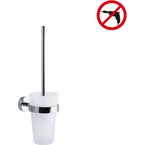 tesa WC-Bürstengarnitur Smooz zur Wandmontage WC-Garnitur (1/5)