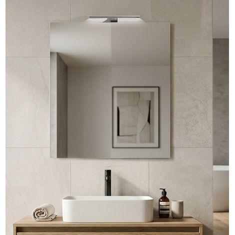 Specchio Semplice 80X110 Con Lampada Led Per Bagno (1/5)