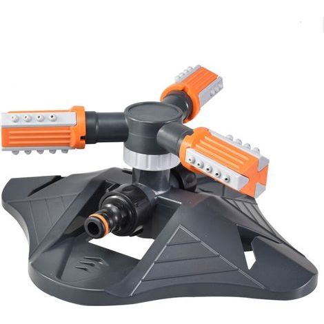Rasensprenger, Gartensprenger-Upgrade, 360° drehbares automatisches Bewässerungssystem, Rasenbewässerungssystem, Gartenschlauchsprenger, 1 Stück (Ora (1/5)