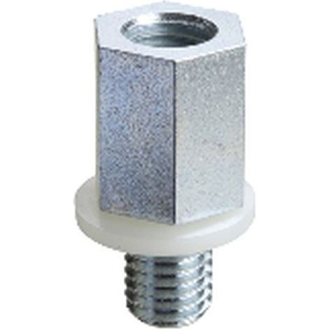 Ventilador de techo SCHNEIDER 4 elev. con 26 cm de diámetro y diseño moderno.