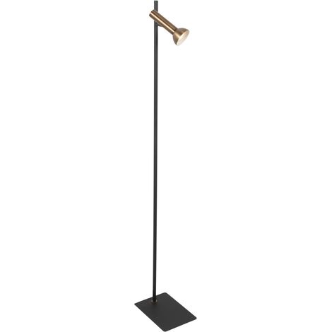 Mexlite - stehlampe - Kora - bronze schwarz - metall -