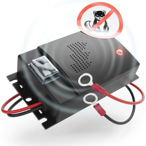 Répulsif Anti fouine pour Voiture avec Connexion Batterie 12V - Anti martre pour Voiture - Ultrason fouine (1/5)