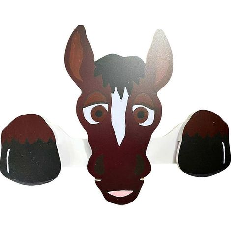 Décoration de clôture extérieure avec cheval - (1/5)