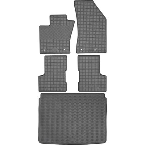 Jeep Renegade SUV dal 09.2014 al 06.2018 / 07.2018 - SET - tappetini in gomma per auto + tappetino per bagagliaio