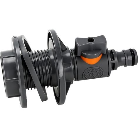 Adaptateur de Tuyau de Réservoir d'Eau de Gallon Robinet Anti-Fuite Tonneau  Kit Vanne Pour Réservoir Eau Serre, Domestique, Salle Bain, Jardinage Maison Et Cour, Extérieur (1/5)