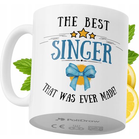 Lustige Kaffeetasse mit witzigem Textdesign für Sängerinnen und Sänger – ideal für Geburtstage, Namenstage, Feiertage und besondere Anlässe. Hochwertige Tasse für Zuhause, Büro und Arbeit. Farbe: Weiß