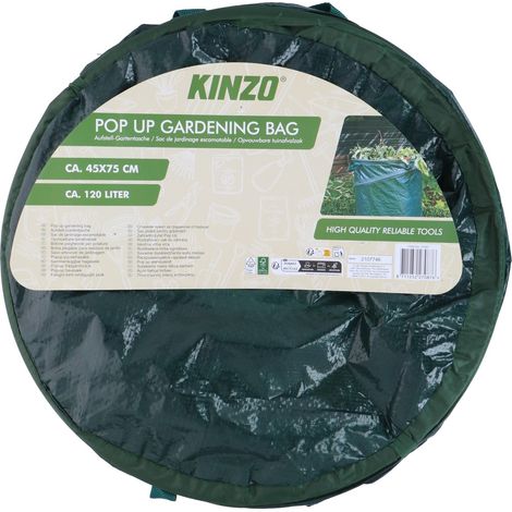 Kinzo sac à déchets de jardin Vert H49xl3.5xL50cm (1/3)