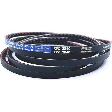 Courroie type trapézoïdale crantée XPZ2840