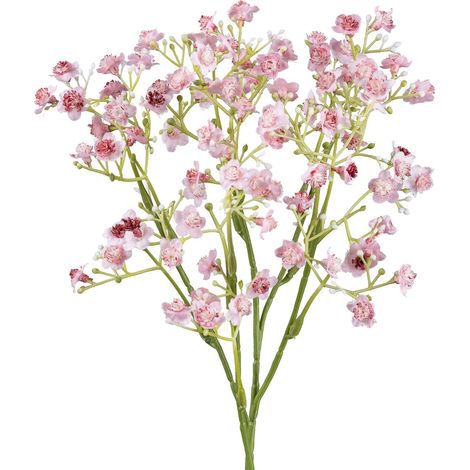 GASPER Schleierkraut-Gypsophila Rosa 48 cm - Kunstpflanzen