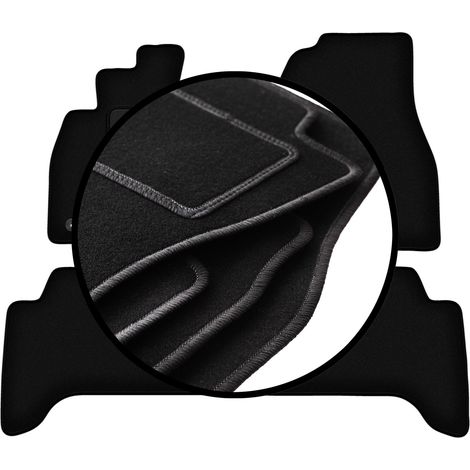 Komplettset Veloursmatten für: Toyota Land Cruiser J100 Offroad (1998-2007) (1/5)