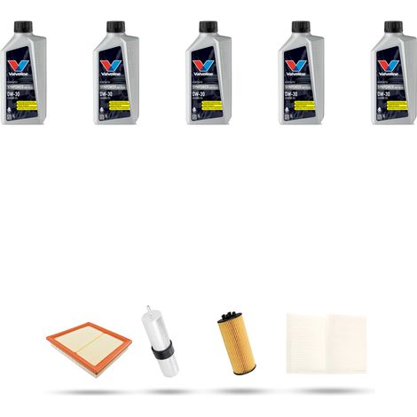 Kit tagliando 4 FILTRI e 5L OLIO compatibile con Bmw Serie 2 (F45,F46) 218d 110kw dal 2014 (1/5)