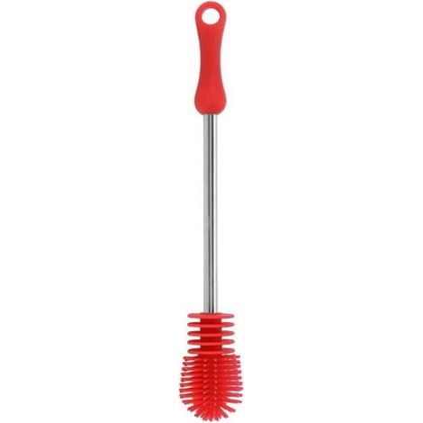 Silikon-Flaschenbürste zur Reinigung von Glasflaschen, Babyflaschen, ... (1/4)