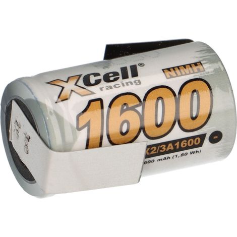 XCell Akku 2/3 A 1,2V / 1600mAh X2/3A1600 Z-Lötfahne (1/5)