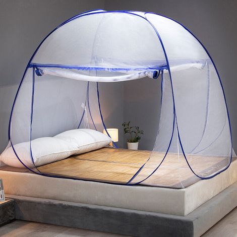 Moustiquaire D'ExtéRieur Style Yourte Mongole DôMe Installation Facile Avec Filets Pliables Repousse Les Insectes Tout En Laissant L'Air Circuler IdéAl Pour L'IntéRieur L'ExtéRieu (1/3)