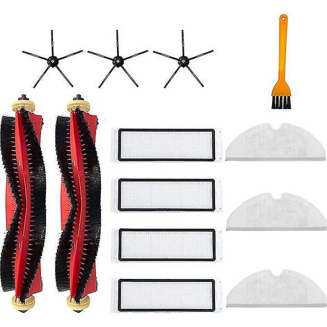 Chiffons de nettoyage, brosse principale, filtre HEPA pour Xiaomi Roborock S5 Max S6