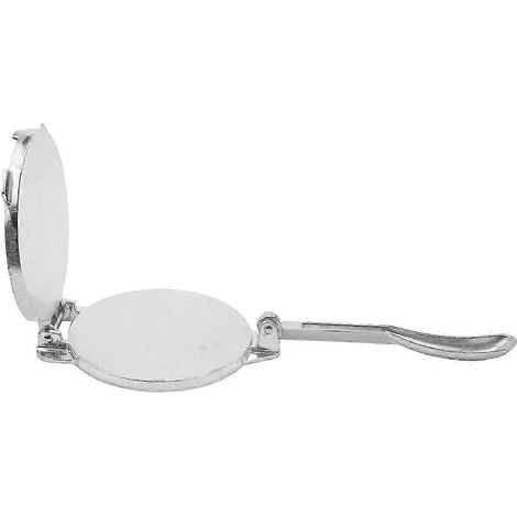 Presse à tortillas en aluminium de 20 cm. Appareil à tortillas, presse à tortillas de farine, presse à rotis, presse à pâte JN (1/3)