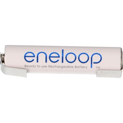 Panasonic BK-4MCCE Eneloop Akku AAA Micro HR03 mit U Lötfahne 800 1,2V (1/5)