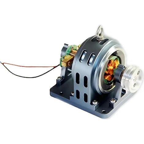 Modèle de générateur à monter soi-même, moteur en cuivre pur, boîtier métallique avec vis, accessoire pour générateur haute puissance (1/5)