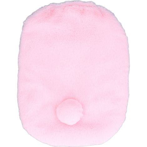 Coussin en peluche pour animaux de compagnie, doux pour la peau, chaud, pour chien, grand lit de sécurité pour chat, pour dormir, se détendre, jouer, rose S (1/5)