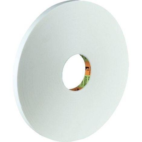 Mousse adhesiva de doble cara para espejo 10 m x 19 mm blanco '5464'