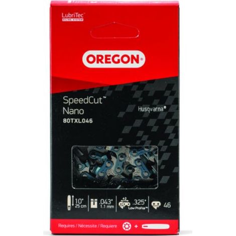 Chaine de tronçonneuse Stihl et Husqvarna Oregon 80TXL046E SpeedCut Nano