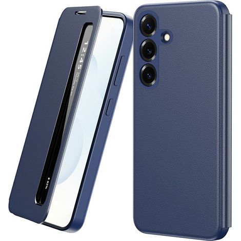Samsung Galaxy S26 Plus Smart View Window Lederhülle, Blau (1/5)