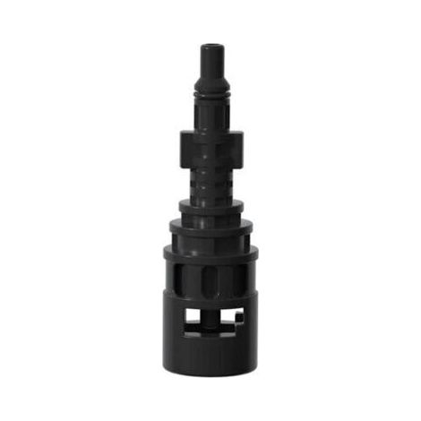 2 Pièces Adaptateur de Conversion pour Nettoyeur Haute Pression Connecteur de Couplage pour Karcher Lavor 124 X 24,5 Mm Noir