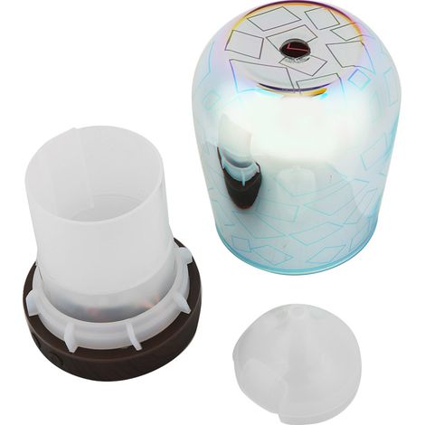 Diffuseur d'arômes ultrasonique 100 ml avec humidificateur et veilleuse LED (prise UE) (1/5)