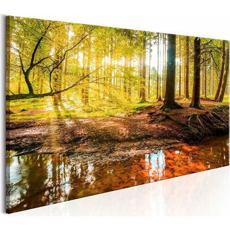 Tableau rêverie automnale - 120 x 60 cm (1/4)