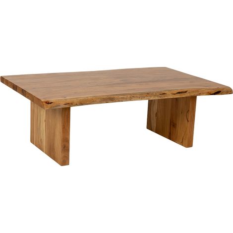 Mesa de centro de madera marrón 120x70x40h cm (1/5)