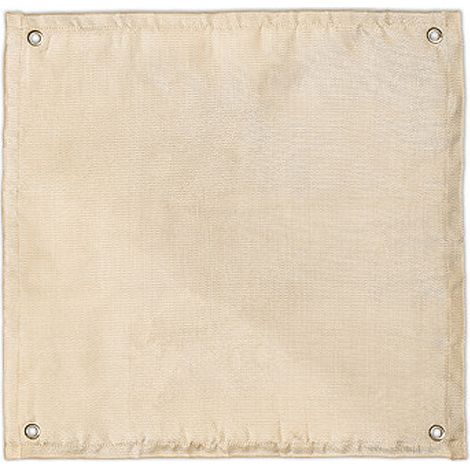 Tapis de foyer - Accessoires de camping et barbecue résistants à la chaleur pour la protection de la pelouse intérieure et extérieure, 50 x 50 cm (1/5)