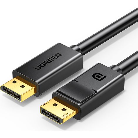 Cavo displayport ugreen 4k da 3 m - nero (1/5)
