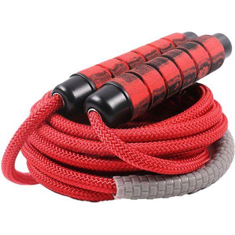 Corde à sauter - Longueur ajustable - Rotation à 360° pour une utilisation sans nœuds - Exercices de fitness - Unisexe - Corde de 3 mètres - Convient pour l'aérobic, l'entraînement d'endurance, les ex (1/5)
