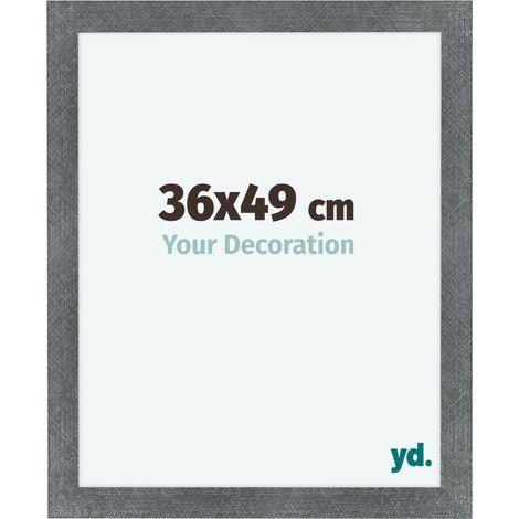 yd. - Cadre photo 36x49 - Fer Patine - MDF - Como (1/5)